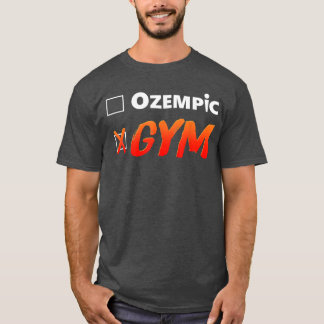 T-shirt Conception rétro drôle de salle de sport Ozempic