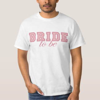T-shirt Conception rose fraîche de future mariée de fac