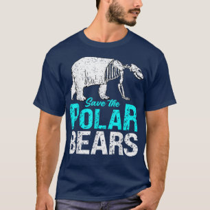 T-shirt Conception Sauvez L'ours Polaire Pour La Sensibili