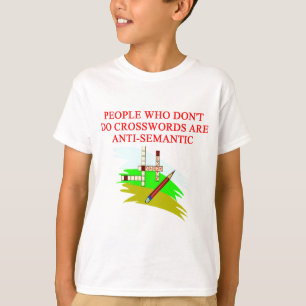 T-shirt conception scabble et de mots croisé de jeu de