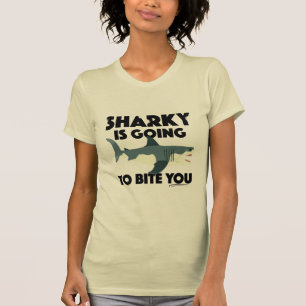 T-shirt Conception Sharky Va Vous Mordre - Femme Bella