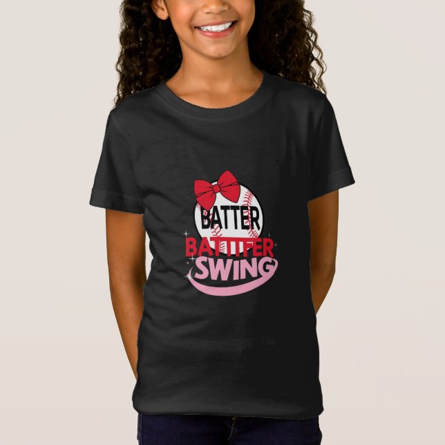 T-Shirt Conception Sur Le Thème Du Baseball "Batter Batter (Devant)