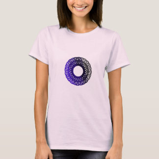 T-shirt conception torpam noir-violet