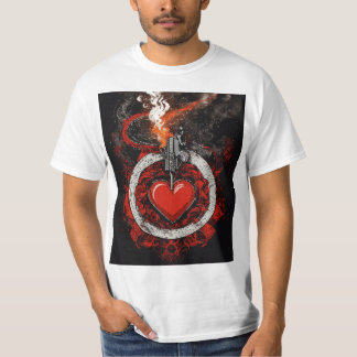 T-shirt Conception traditionnelle américaine de tatouage