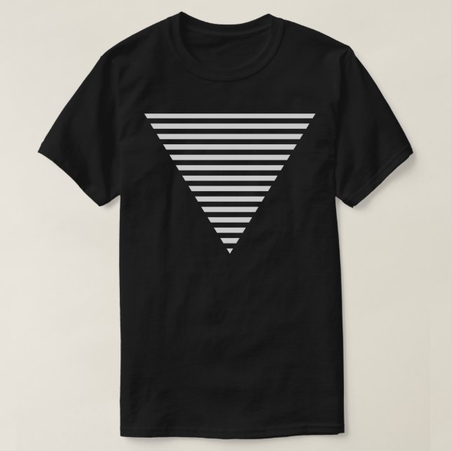 T-shirt conception triangulaire 1 (Design devant)