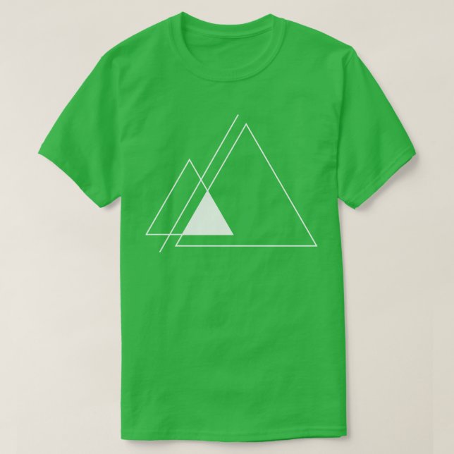 T-shirt conception triangulaire 1 (Design devant)