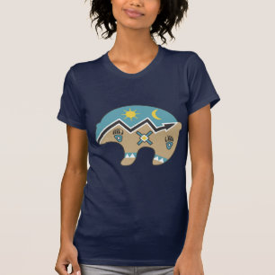 T-shirt Conception tribale d'ours