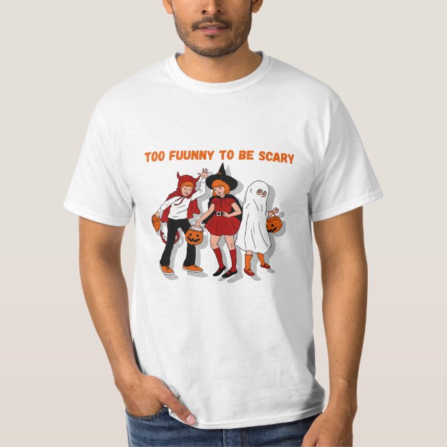 T-shirt Conception unique pour Halloween . (Devant)