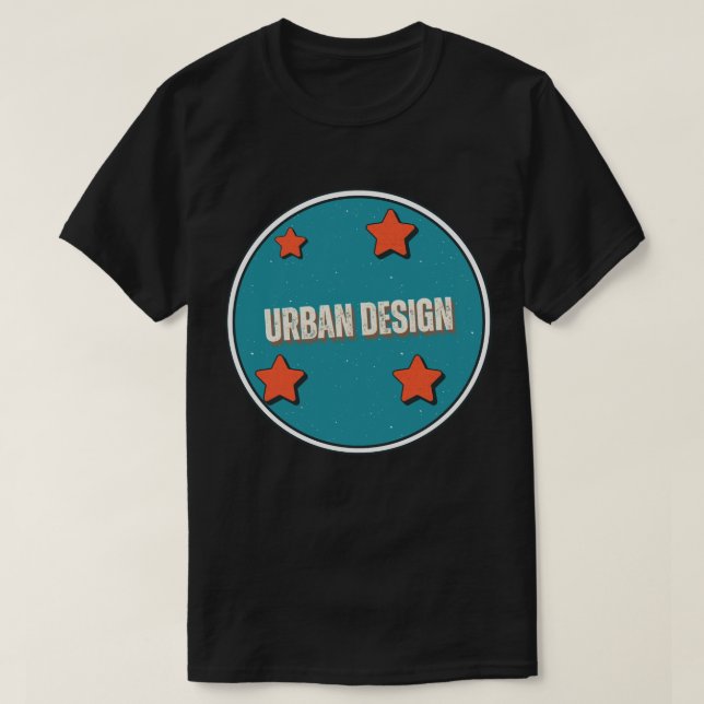 T-shirt Conception urbaine (Design devant)