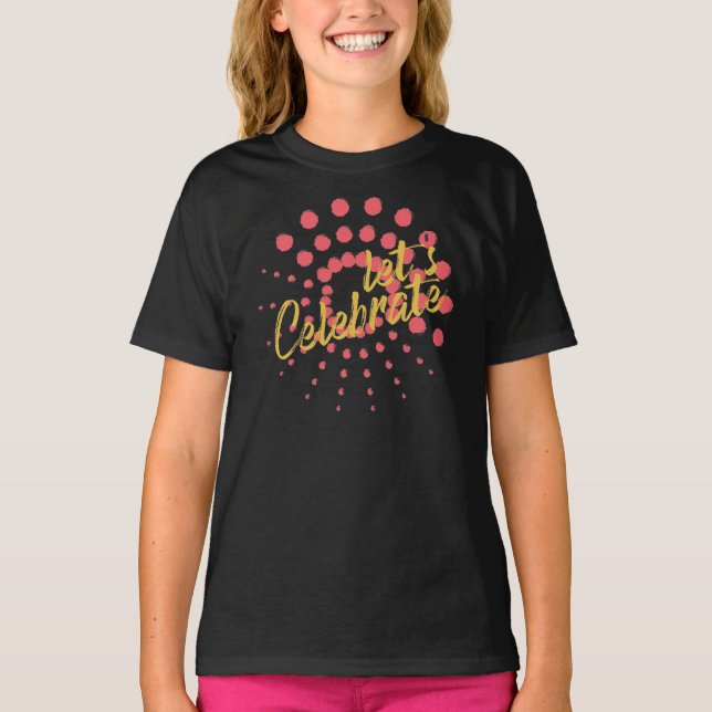 T-shirt Conception vibrante, joyeuse et amusante de "Fêton (Devant)