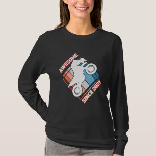 T-shirt Conception Vintage Bmx - Vélo Bicycle Racing Stunt