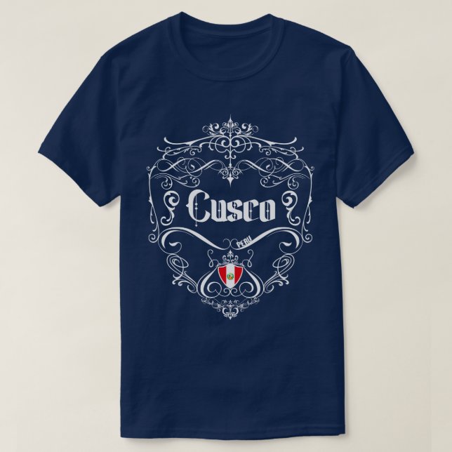 T-shirt Conception Vintage Cusco 1 (Design devant)