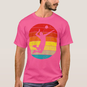 T-shirt Conception vintage De Volley-Ball Pour Hommes Femm