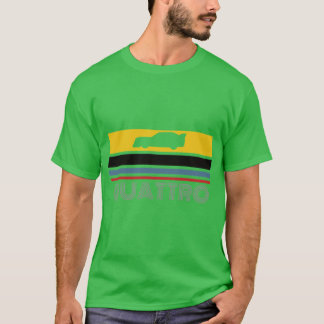 T-shirt Conception WRC de ralliement du groupe B Quattro