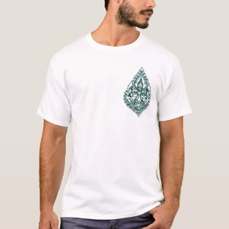 T-SHIRT CONCEPTIONS ASIATIQUES D'ART DE YANT BOUDDHA