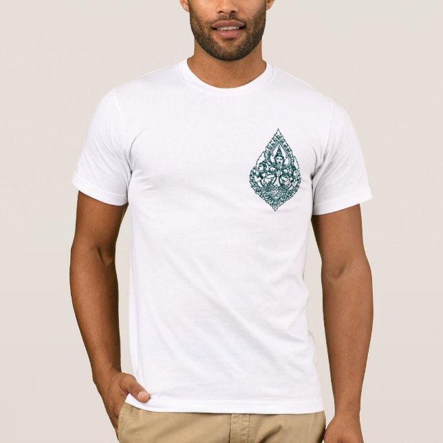 T-SHIRT CONCEPTIONS ASIATIQUES D'ART DE YANT BOUDDHA (Devant)