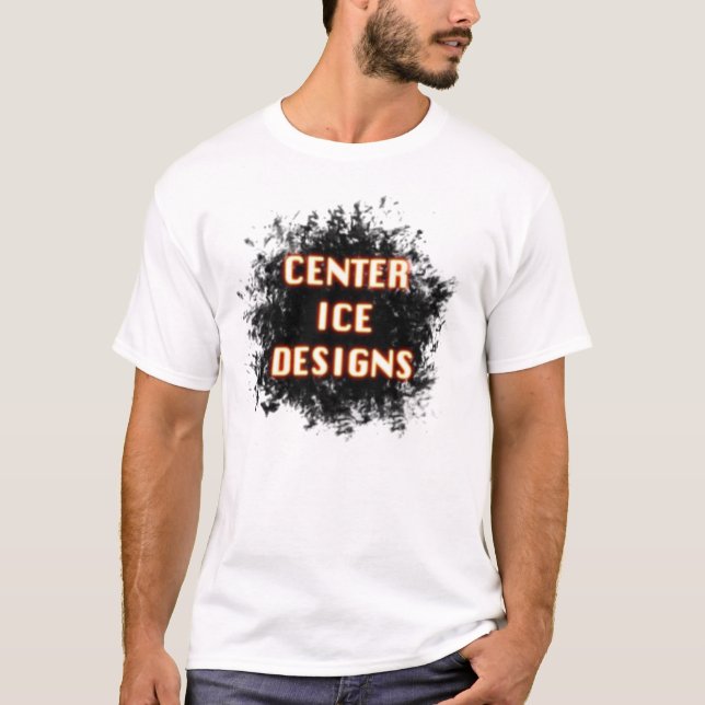 T-shirt Conceptions centrales de glace : Éclat (Devant)