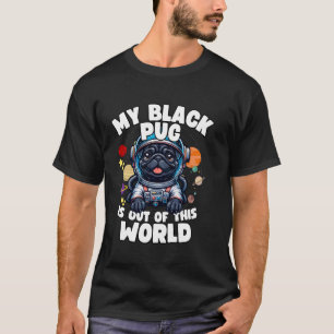 T-shirt Conceptions d'amant de Pug noir drôle Enfants Pug