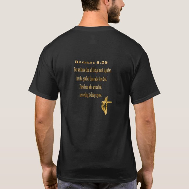 T-shirt Conceptions de 8h28 de Romains (Dos)