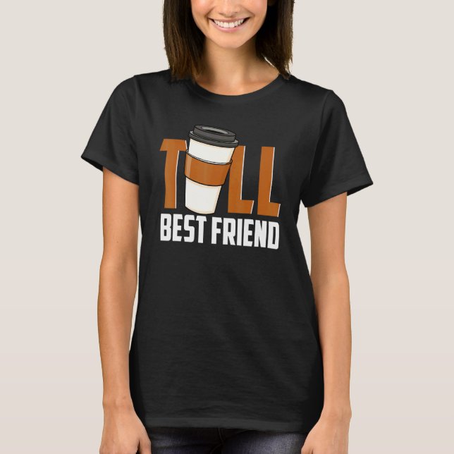 T-shirt Conceptions de café des meilleurs amis Conceptions (Devant)