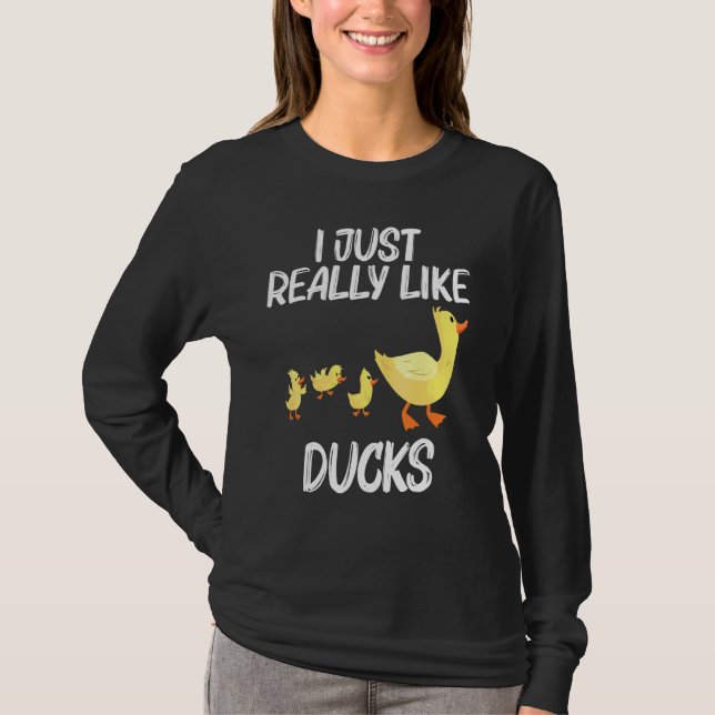 T-shirt Conceptions De Canard Pour Les Hommes Femmes Ferme (Devant)