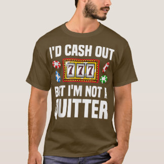 T-shirt Conceptions de casino drôles pour hommes femmes je