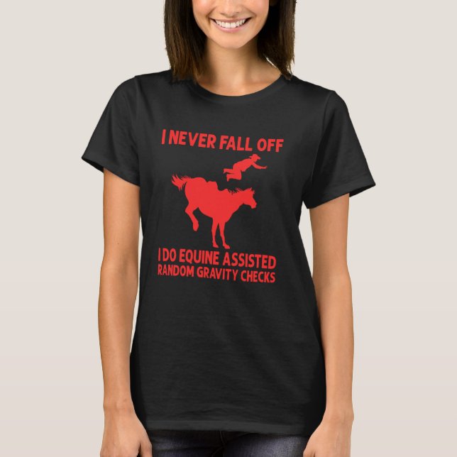 T-shirt Conceptions de chevaux drôles pour hommes femmes é (Devant)