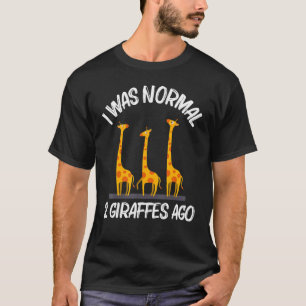 T-shirt Conceptions de girafe pour hommes femmes safari fa