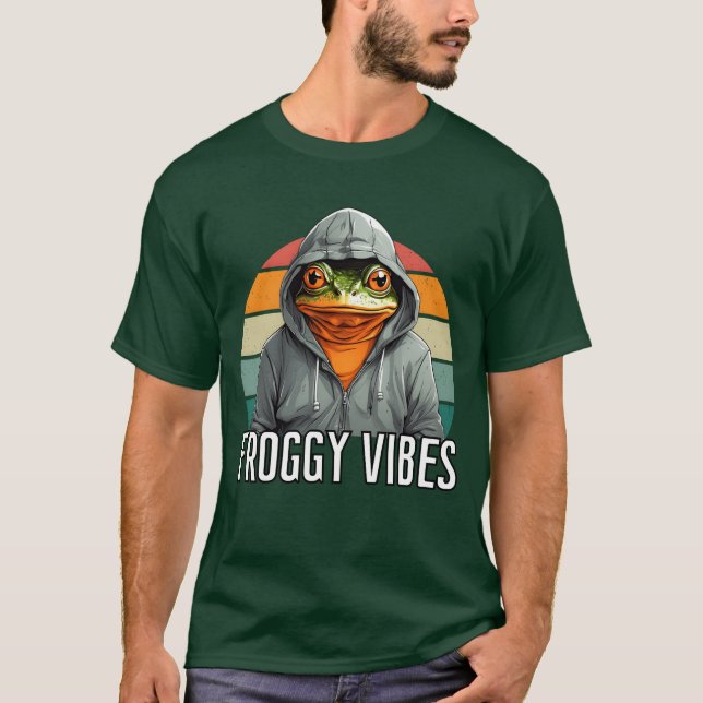 T-shirt Conceptions de grenouille ambiances grenouille (Devant)