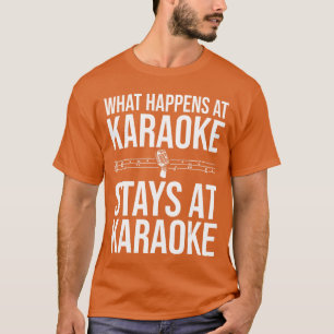 T-shirt Conceptions de karaoké drôles pour hommes femmes c