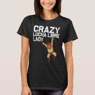 T-shirt Conceptions de Lucha Libre Femmes Maman Lutte Mexi