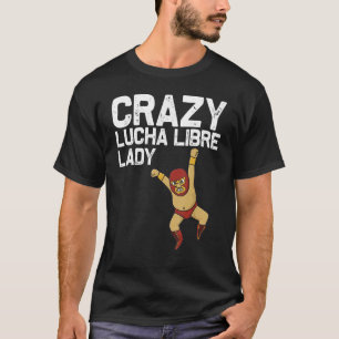 T-shirt Conceptions de Lucha Libre Femmes Maman Lutte Mexi