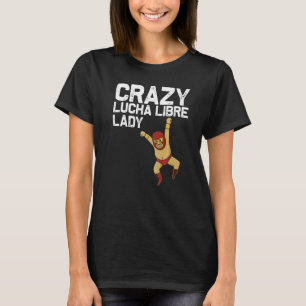 T-shirt Conceptions de Lucha Libre Femmes Maman Lutte Mexi