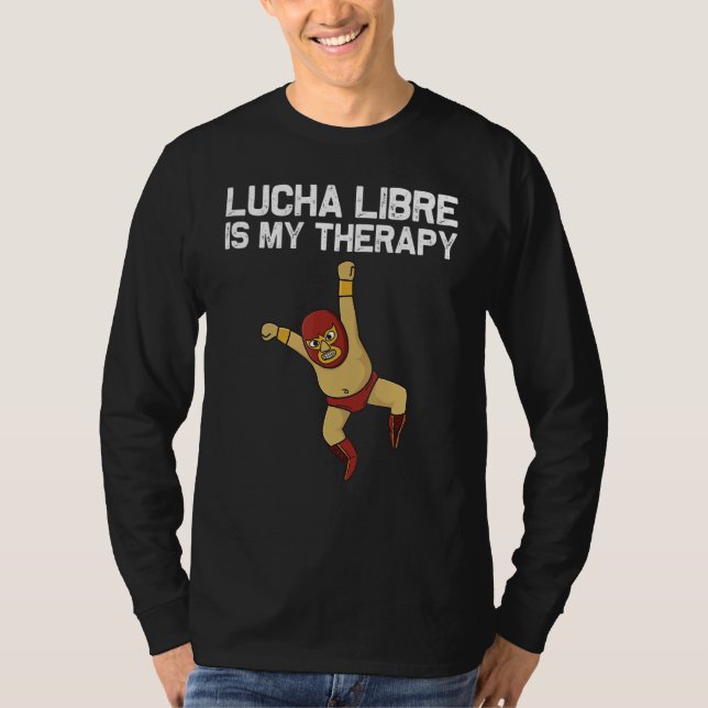 T-shirt Conceptions de Lucha Libre Hommes Femmes Lutte Mex (Devant)
