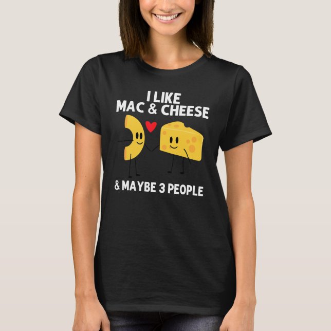 T-shirt Conceptions de Mac And Cheese pour hommes femmes p (Devant)
