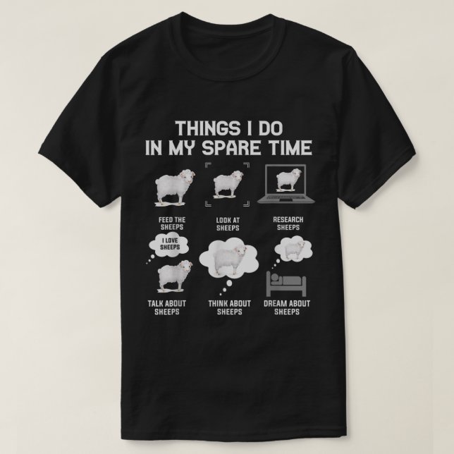 T-shirt Conceptions de mèmes de choses amusantes que je fa (Design devant)