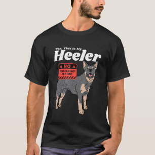 T-shirt Conceptions de race de chien de bétail australien
