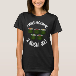T-shirt Conceptions de Sushi Pour Hommes Femmes Nourriture