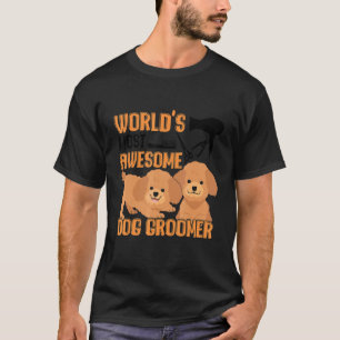T-shirt Conceptions de toilettage pour toiletteur de chien