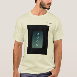 T-shirt Conceptions de vibrations lunaires.