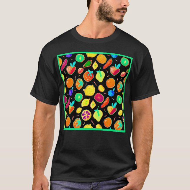 T-shirt Conceptions de visions néon fertiles (Devant)