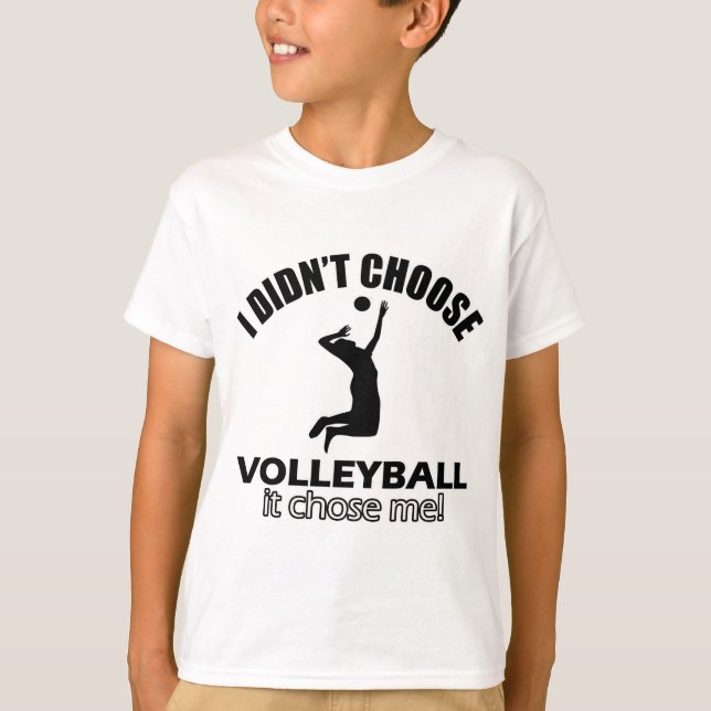 T-shirt conceptions de volleyball (Devant)