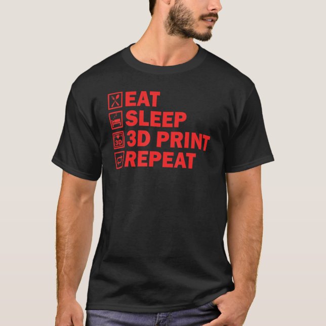 T-shirt Conceptions d'impression 3D Hommes Femmes Enthousi (Devant)