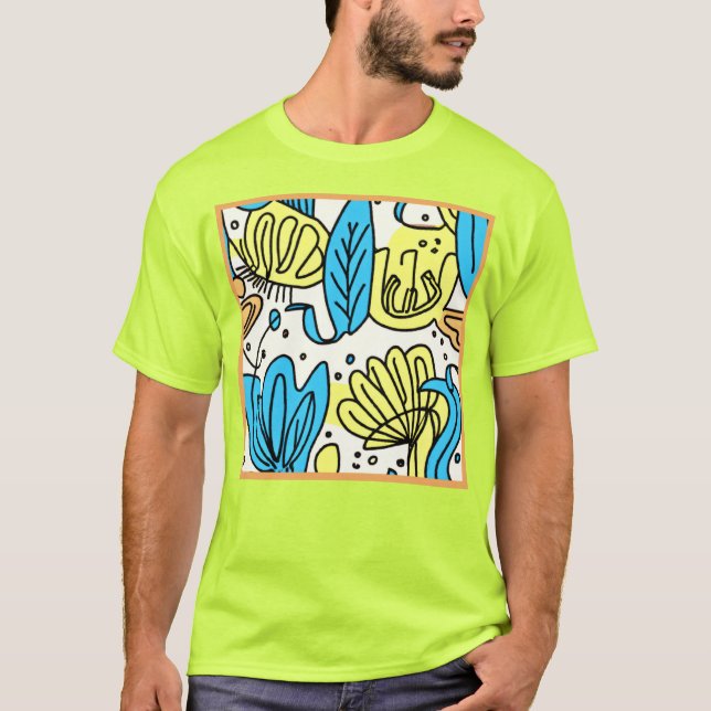 T-shirt Conceptions d'océan simples Art (Devant)