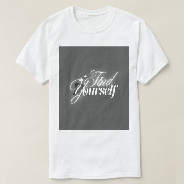 T-shirt Conceptions esthétiques minimales de chemises. (Design devant)