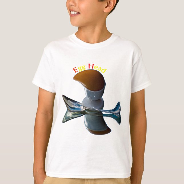 T-shirt Conceptions Fantaisistes de Tête d'Oeuf (Devant)