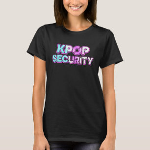 T-shirt Concert d'anniversaire drôle de sécurité K-Pop mam