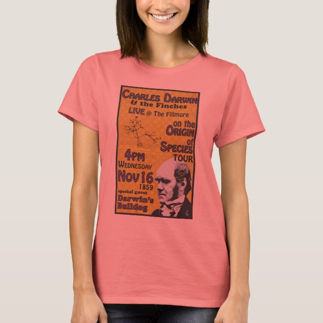 T-shirt Concert Darwin pour femme (Devant)