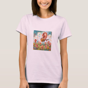T-shirt Concert de guitare d'oreille : jouer à l'oreille