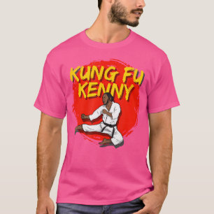 T-shirt Concert de rap drôle Kung Fu Kenny qui se bat